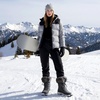 image:imageDREAM PAIRS Waterproof Winter Snow Boots WomenDark Grey