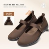 image:imageDREAM PAIRS Womens Ballet Mary Jane Flats ShoesBrown