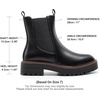 image:imageDREAM PAIRS Womens Chelsea Ankle Boots BootiesBlackpu