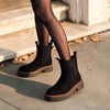 image:imageDREAM PAIRS Womens Chelsea Ankle Boots BootiesBlacksuede