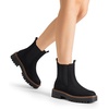 image:imageDREAM PAIRS Womens Chelsea Ankle Boots BootiesBlacksuede