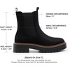 image:imageDREAM PAIRS Womens Chelsea Ankle Boots BootiesBlacksuede