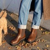 image:imageDREAM PAIRS Womens Chelsea Ankle Boots BootiesBrownpu