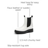 image:imageDREAM PAIRS Womens Chelsea Ankle Boots BootiesWhitepu