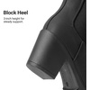 image:imageDREAM PAIRS Womens Chelsea Ankle Boots Fall Booties ShoesBlackPu