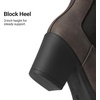 image:imageDREAM PAIRS Womens Chelsea Ankle Boots Fall Booties ShoesBrownPu