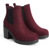 image:imageDREAM PAIRS Womens Chelsea Ankle Boots Fall Booties ShoesBurgundy