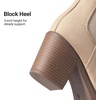 image:imageDREAM PAIRS Womens Chelsea Ankle Boots Fall Booties ShoesNudesuede