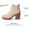 image:imageDREAM PAIRS Womens Chelsea Ankle Boots Fall Booties ShoesNudesuede