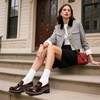 image:imageDREAM PAIRS Womens Chunky Loafers Dressy Business ShoesBurgundypat