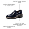 image:imageDREAM PAIRS Womens Chunky Loafers Dressy Business ShoesNavy