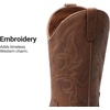 image:imageDREAM PAIRS Womens Cowboy Cowgirl Western BootsAll Brown
