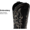 image:imageDREAM PAIRS Womens Cowboy Cowgirl Western BootsClassic Black