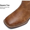image:imageDREAM PAIRS Womens Cowboy Cowgirl Western BootsClassic Brown