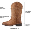 image:imageDREAM PAIRS Womens Cowboy Cowgirl Western BootsClassic Brown