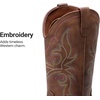 image:imageDREAM PAIRS Womens Cowboy Cowgirl Western BootsRich Brown