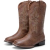 image:imageDREAM PAIRS Womens Cowboy Cowgirl Western BootsRich Brown