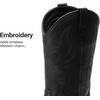 image:imageDREAM PAIRS Womens Cowboy Cowgirl Western BootsSolid Black
