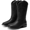 image:imageDREAM PAIRS Womens Cowboy Cowgirl Western BootsSolid Black