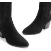 image:imageDREAM PAIRS Womens Cowboy Knee High Chunky Heel BootsBlack