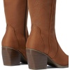 image:imageDREAM PAIRS Womens Cowboy Knee High Chunky Heel BootsBrown