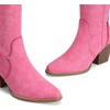 image:imageDREAM PAIRS Womens Cowboy Knee High Chunky Heel BootsHot Pink