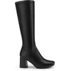 image:imageDREAM PAIRS Womens Gogo Boots Chunky Knee High BootsBlackPu