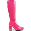 image:imageDREAM PAIRS Womens Gogo Boots Chunky Knee High BootsHot Pinkpat