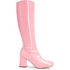 image:imageDREAM PAIRS Womens Gogo Boots Chunky Knee High BootsPinkpat