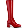image:imageDREAM PAIRS Womens Gogo Boots Chunky Knee High BootsRedPatentPu