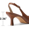 image:imageDREAM PAIRS Womens Kitten Slingback Heels PumpsBrownpu