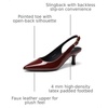 image:imageDREAM PAIRS Womens Kitten Slingback Heels PumpsBurgundy