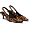 image:imageDREAM PAIRS Womens Kitten Slingback Heels PumpsLeopard