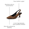 image:imageDREAM PAIRS Womens Kitten Slingback Heels PumpsLeopard