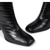 image:imageDREAM PAIRS Womens Knee High Square Toe Heel BootsBlackcroco