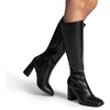 image:imageDREAM PAIRS Womens Knee High Square Toe Heel BootsBlackcroco