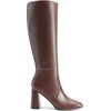 image:imageDREAM PAIRS Womens Knee High Square Toe Heel BootsBrown