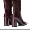 image:imageDREAM PAIRS Womens Knee High Square Toe Heel BootsBurgundy