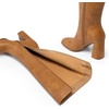 image:imageDREAM PAIRS Womens Knee High Square Toe Heel BootsYellow