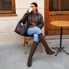 image:imageDREAM PAIRS Womens Knee High Winter Fall Tall Riding BootsDark Brown