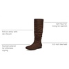 image:imageDREAM PAIRS Womens Knee High Winter Slouchy BootsDark Brown