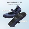 image:imageDREAM PAIRS Womens Mary Jane Dress Sambas Foldable FlatsNavy