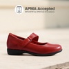 image:imageDREAM PAIRS Womens Mary Jane Flats Ankle Strap ShoesRed