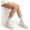 image:imageDREAM PAIRS Womens Mary Janes Shoes Platform PumpsBeige