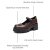 image:imageDREAM PAIRS Womens Mary Janes Shoes Platform PumpsBrownpu