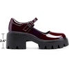 image:imageDREAM PAIRS Womens Mary Janes Shoes Platform PumpsBurgundypat