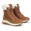 image:imageDREAM PAIRS Womens Mid Calf Warm Winter Snow BootsChestnut