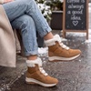 image:imageDREAM PAIRS Womens Outdoor Winter Snow BootsChestnut