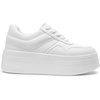 image:imageDREAM PAIRS Womens Platform Casual SneakersWhite