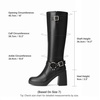 image:imageDREAM PAIRS Womens Platform Chunky Knee High BootsBlack